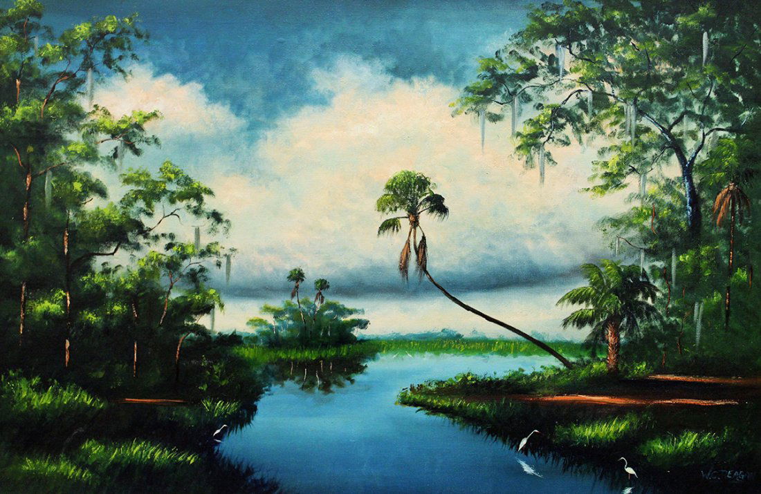 WILLIE REAGAN HIGHWAYMEN PAINTING (1 of 5)