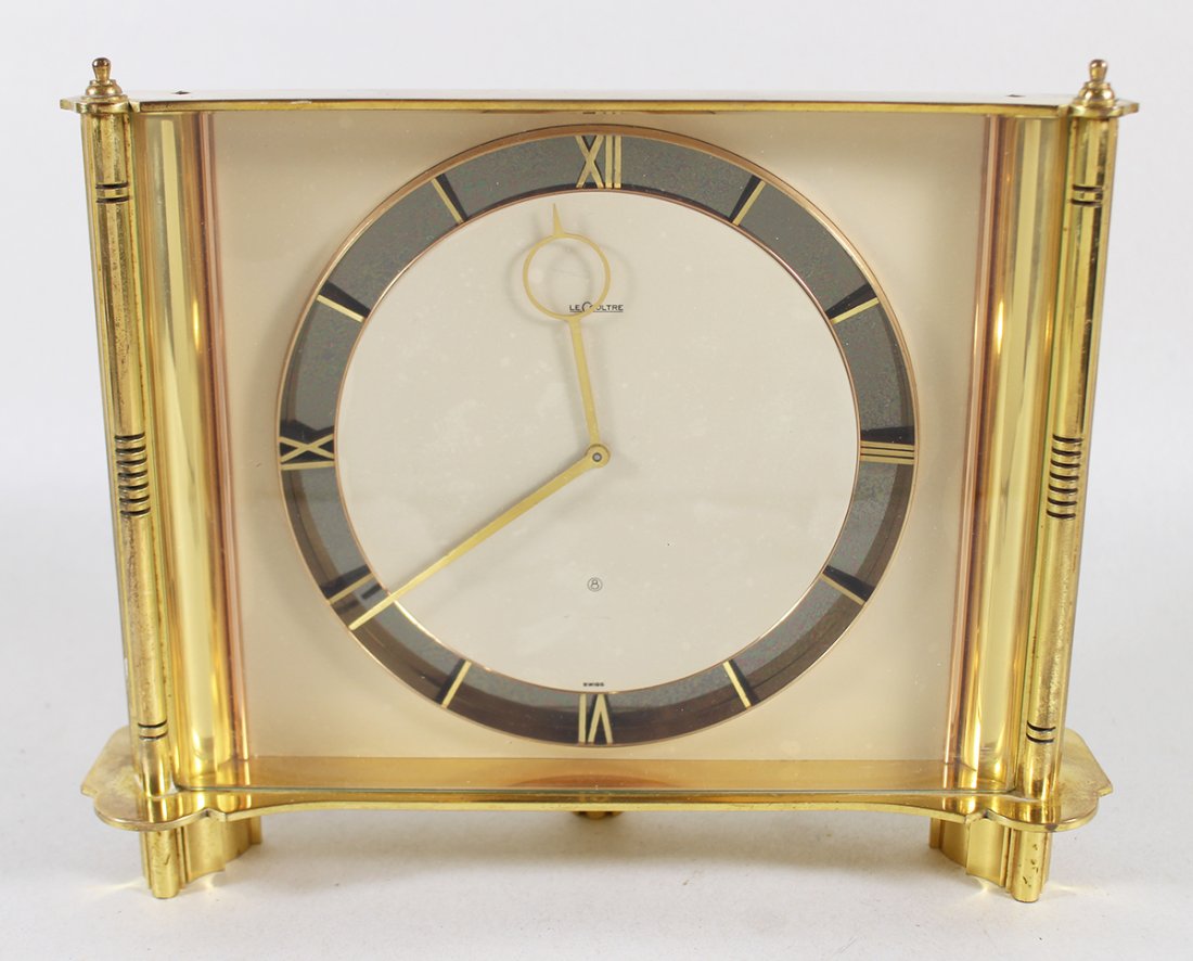 LECOULTRE 8 DAY CLOCK # 230 (1 of 5)
