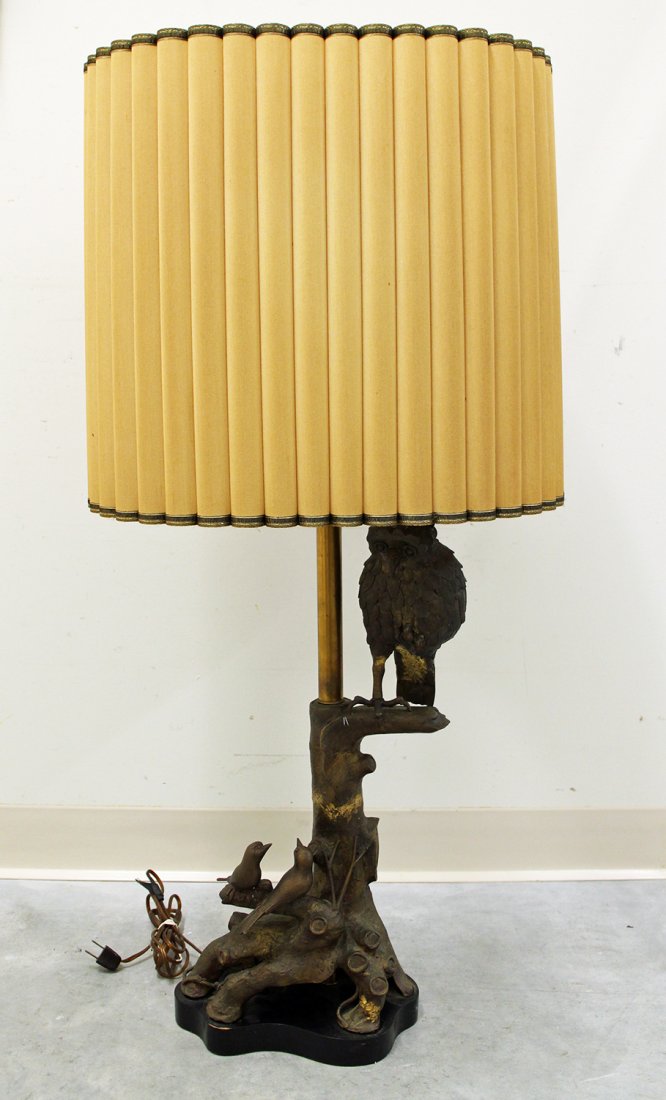 MID CENTURY MARBRO FIGURAL OWL LAMP (1 of 5)
