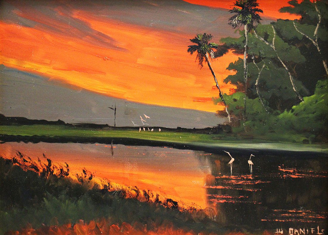 WILLIE DANIELS HIGHWAYMEN PAINTING (1 of 5)