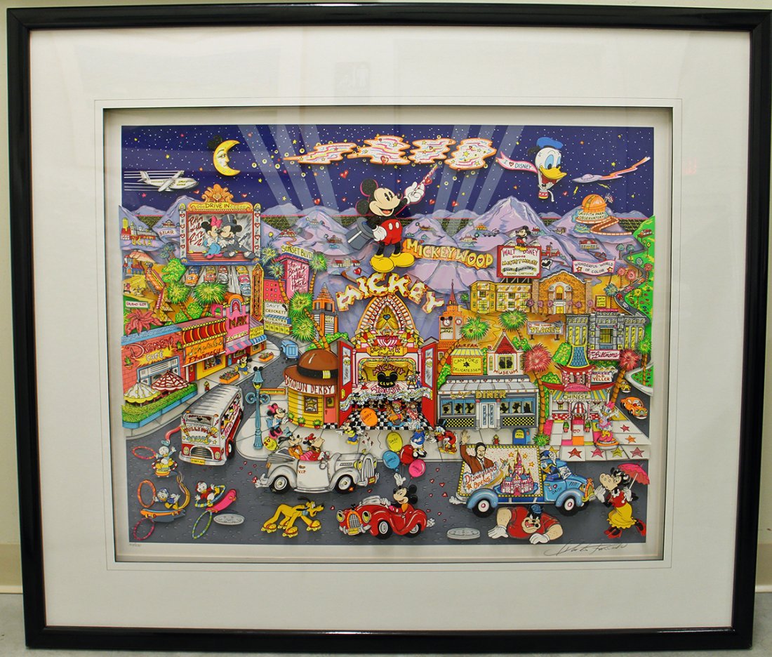 CHARLES FAZZINO MICKEY WOOD 3D POP ART (1 of 6)