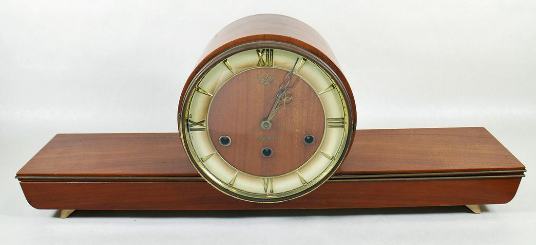 ESO ANKER ART DECO STYLE MANTLE CLOCK (1 of 3)
