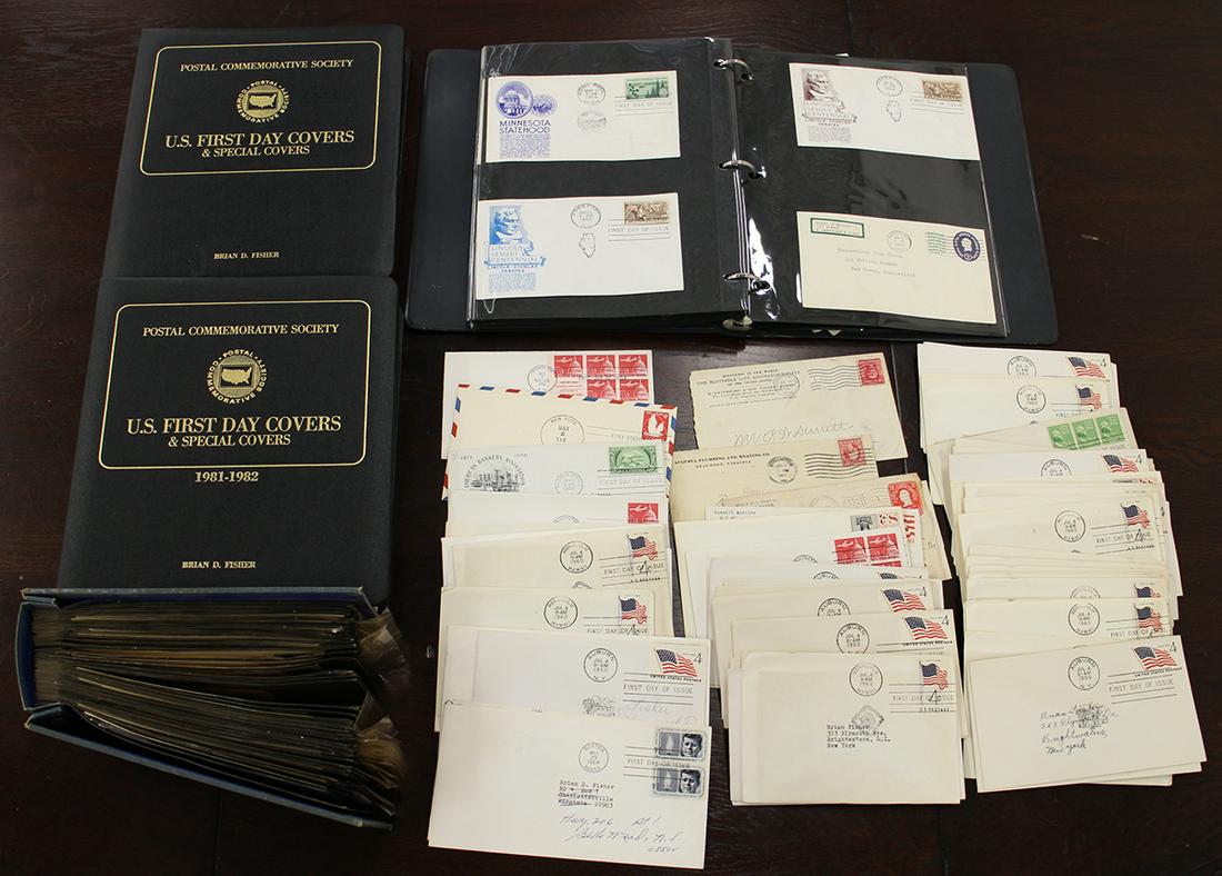 FIRST DAY COVER STAMP COLLECTION 1934-1982 (1 of 6)