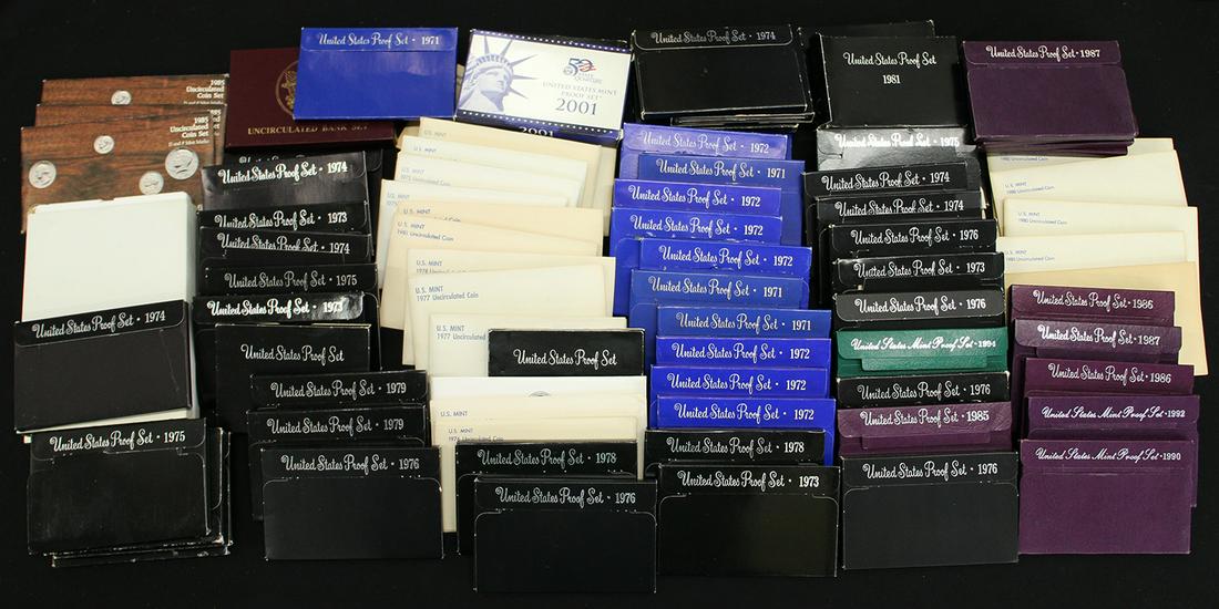 U.S. PROOF, MINT, & COIN SET COLLECTION (1 of 3)