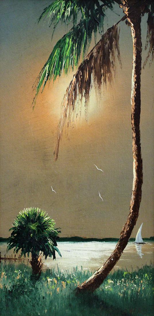 GEORGE BUCKNER HIGHWAYMEN PAINTING (1 of 7)