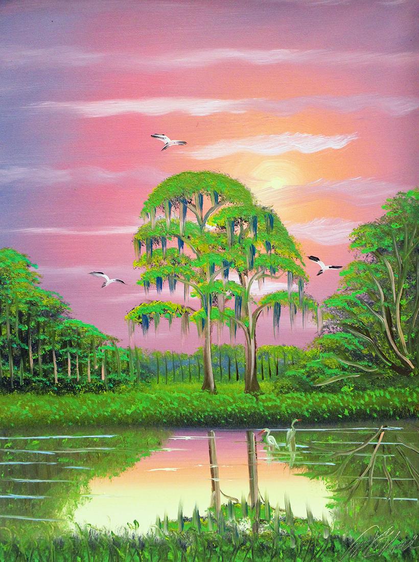 AL BLACK HIGHWAYMEN PAINTING (1 of 5)