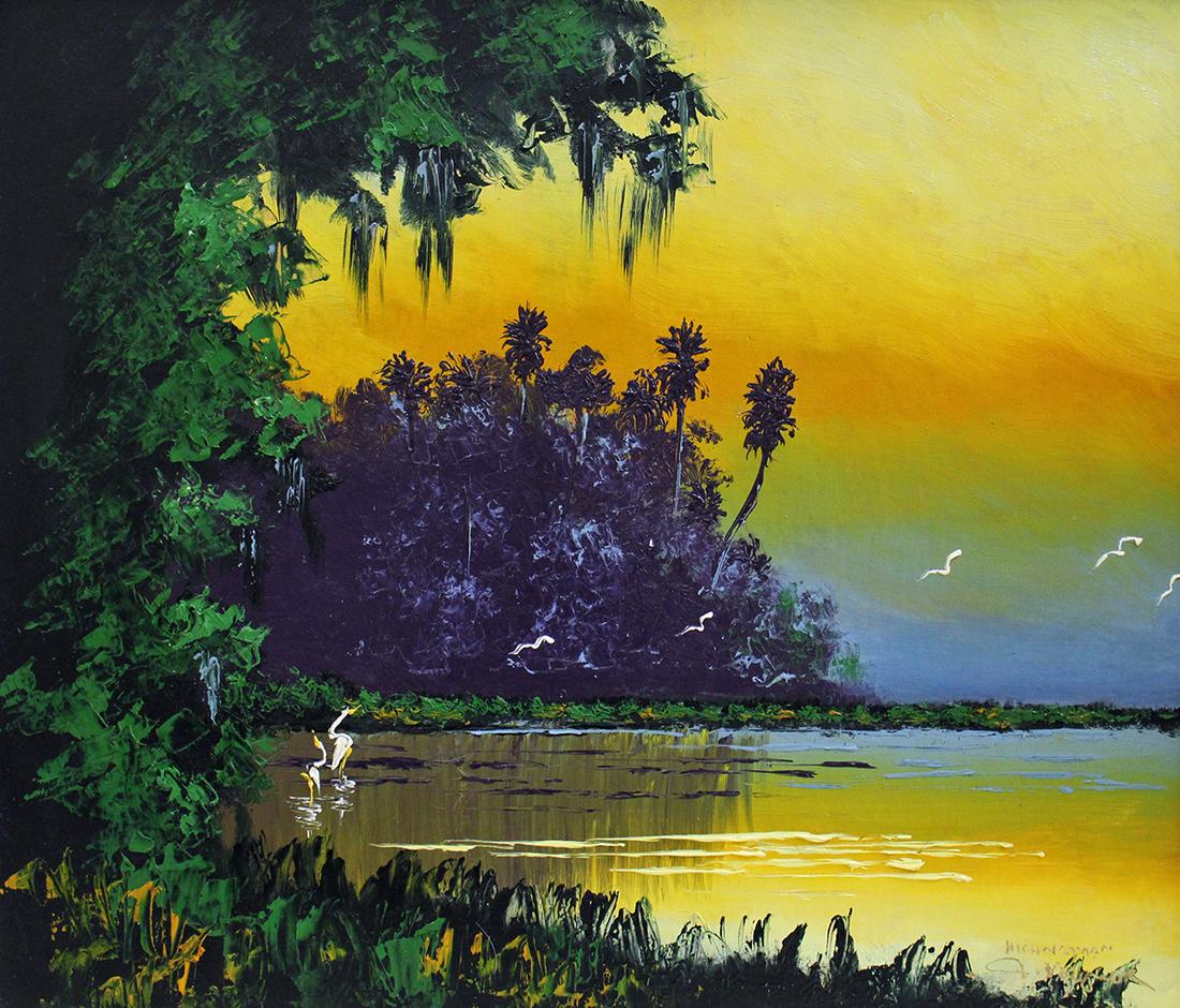 JOHN MAYNOR HIGHWAYMEN PAINTING (1 of 5)