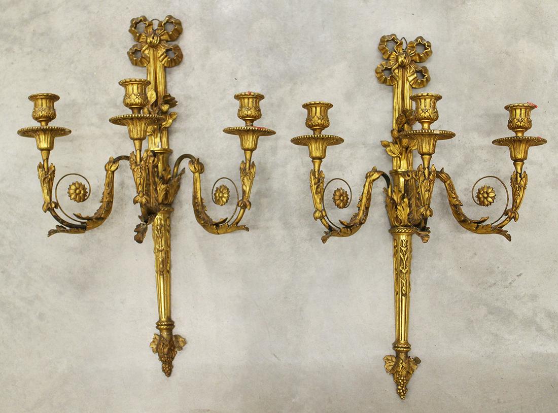 (2) NEOCLASSICAL WALL SCONCES (1 of 3)