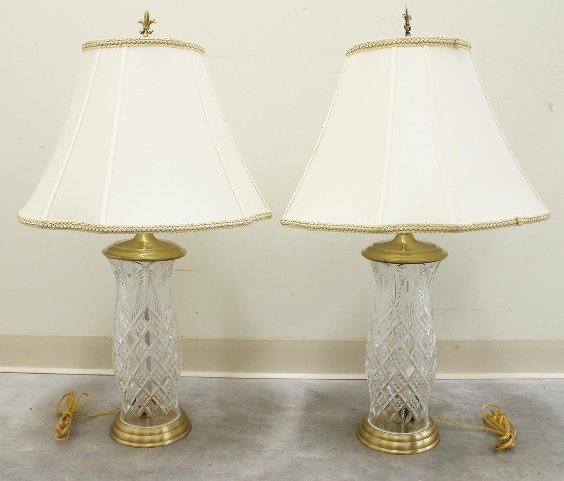 Lamp shades for online waterford crystal lamps