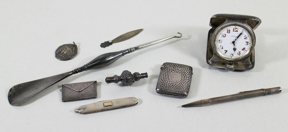 ANTIQUE VICTORIAN STERLING NOVELTY ITEMS (1 of 5)