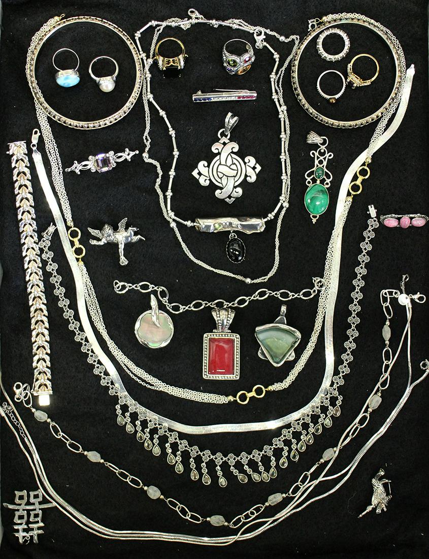 STERLING SILVER JEWELRY COLLECTION (1 of 4)