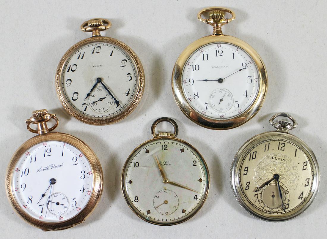 (5) POCKET WATCHES (1 of 7)