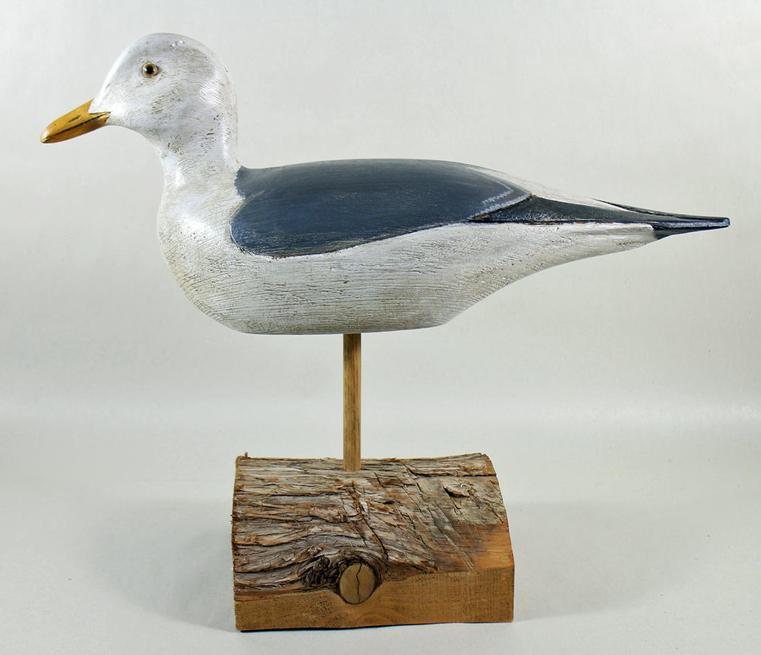 SNOWY EGRET CONFIDENCE DECOY - ATT'B GREG DEGEER (1 of 3)