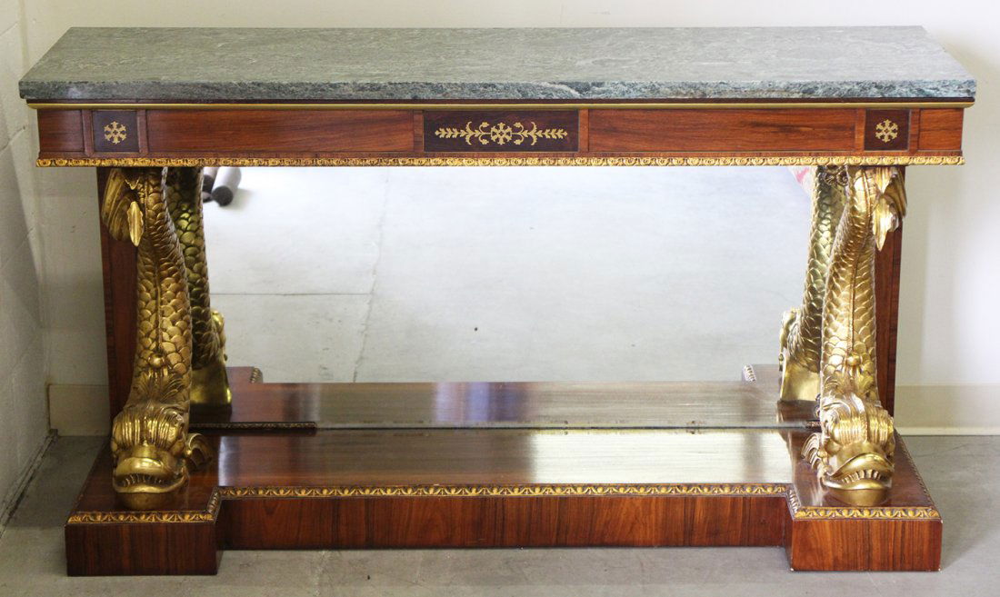 EMPIRE STYLE DOLPHIN CONSOLE TABLE (1 of 6)