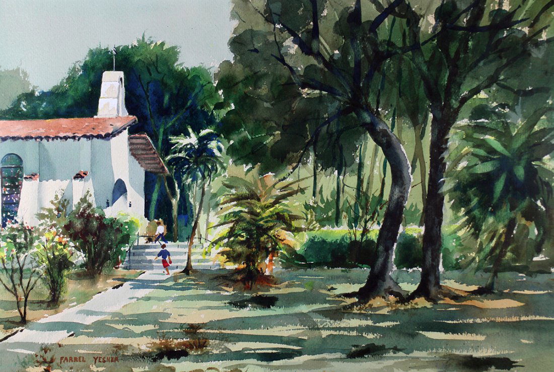 FARRELL YESNER WATERCOLOR PAINTING (1 of 4)