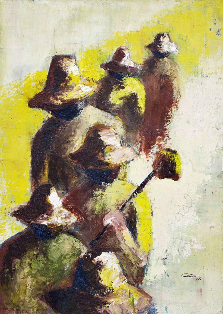MID CENTURY PAINTING - CAIO (1 of 3)