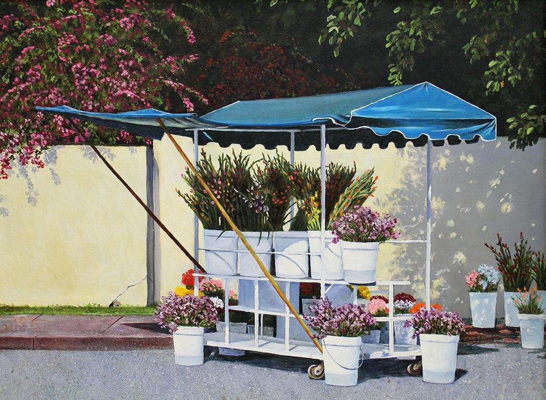 THOMAS DAWKINS VIRGINIA STREET VENDOR PAINTING (1 of 5)