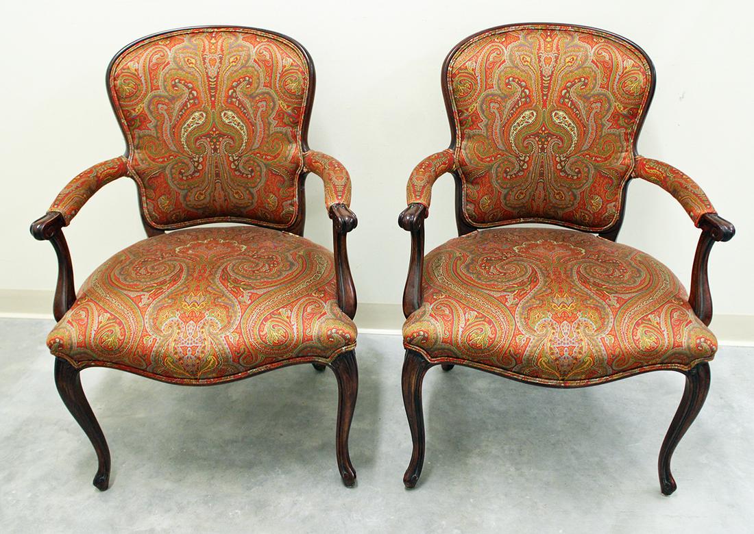 (2) VINTAGE ARMCHAIRS (1 of 2)