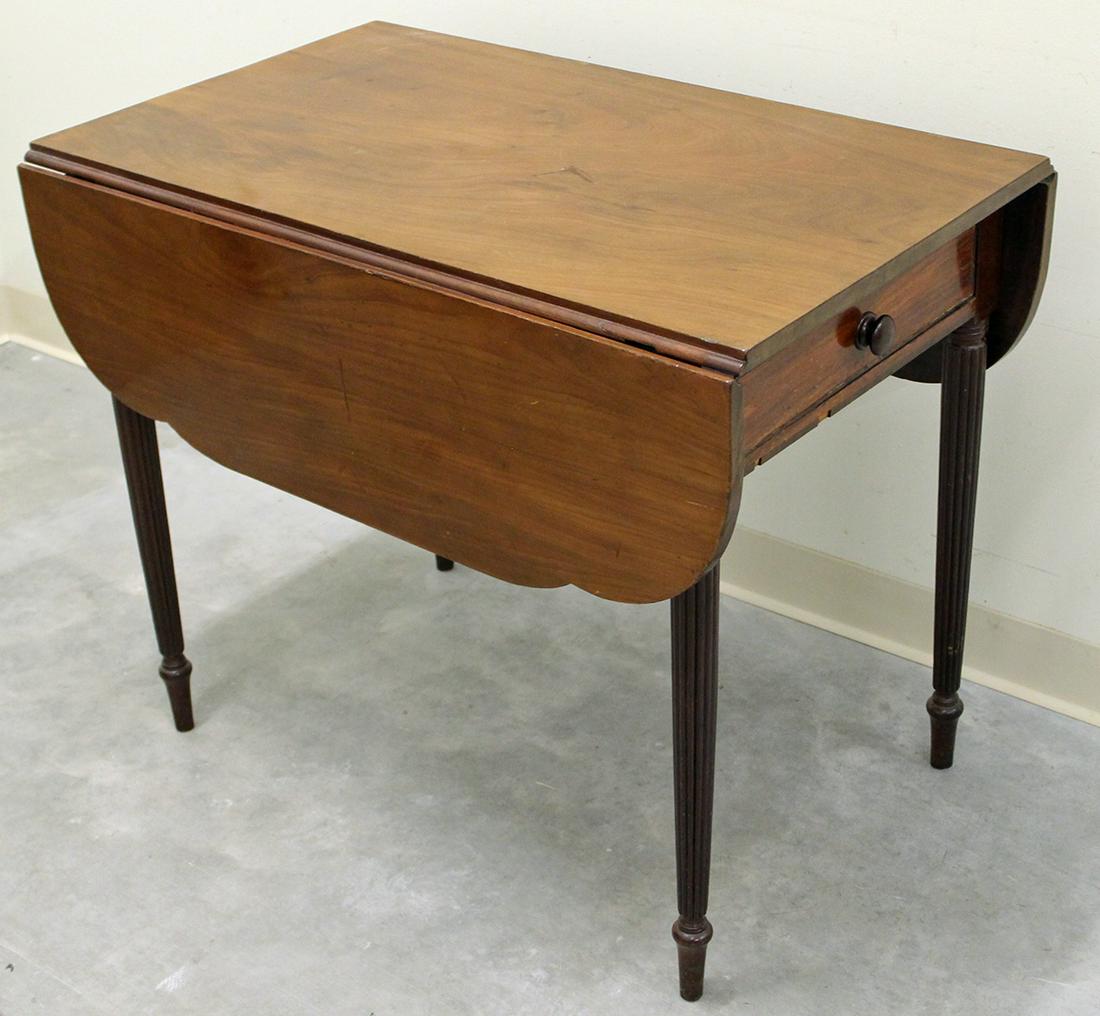 19TH CENTURY DROP LEAF TABLE (1 of 5)
