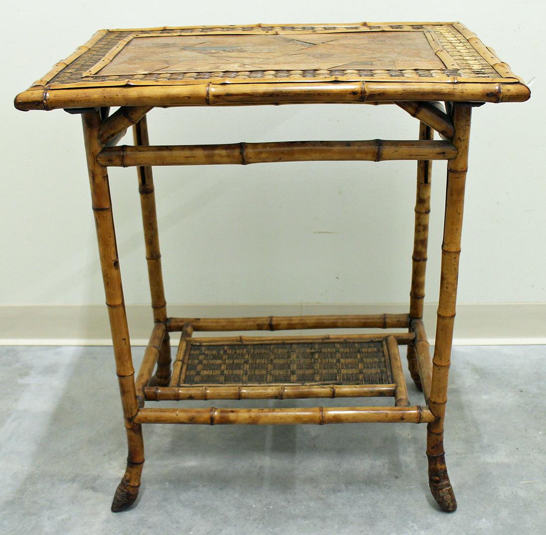 VICTORIAN BAMBOO TABLE (1 of 4)