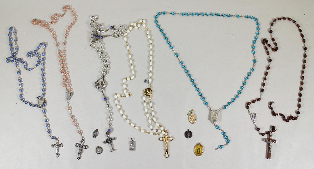VINTAGE ROSARY BEADS & MORE (1 of 3)