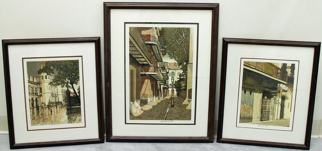 (3) PAUL DE LA FILLE NEW ORLEANS LITHOGRAPHS (1 of 4)