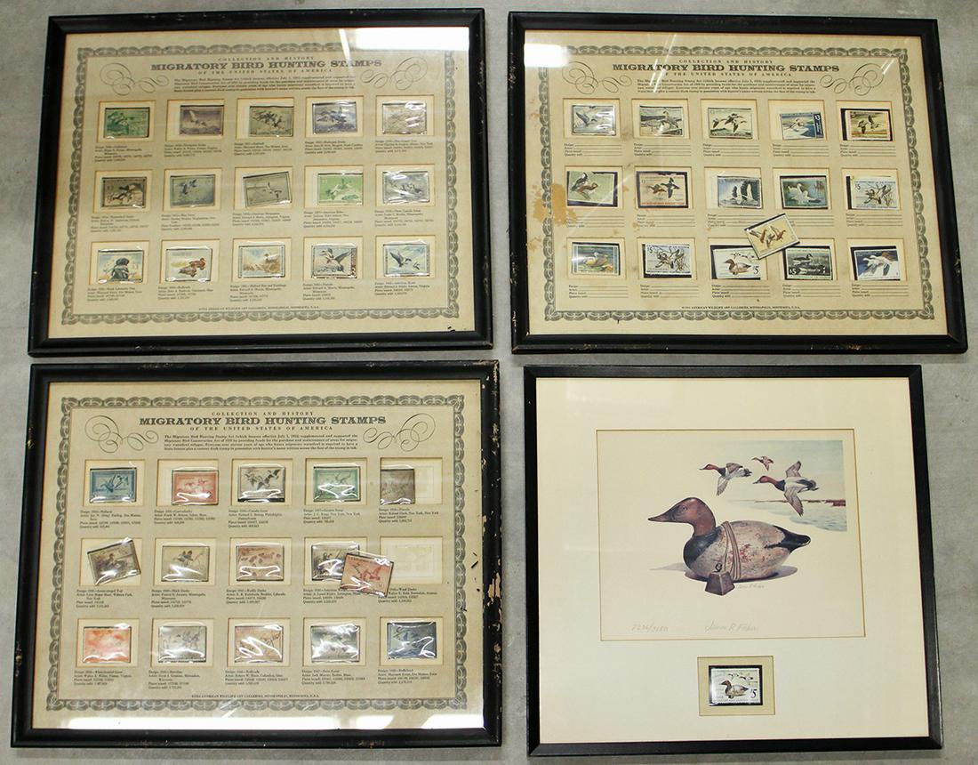 MIGRATORY BIRD HUNTING STAMP COLLECTION (1 of 5)