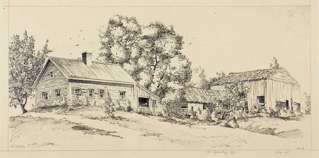 JOHN TAYLOR ARMS PENCIL SKETCH (1 of 4)