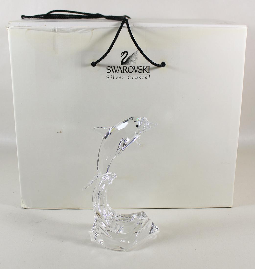 SWAROVSKI MAXI DOLPHIN FIGURINE (1 of 3)