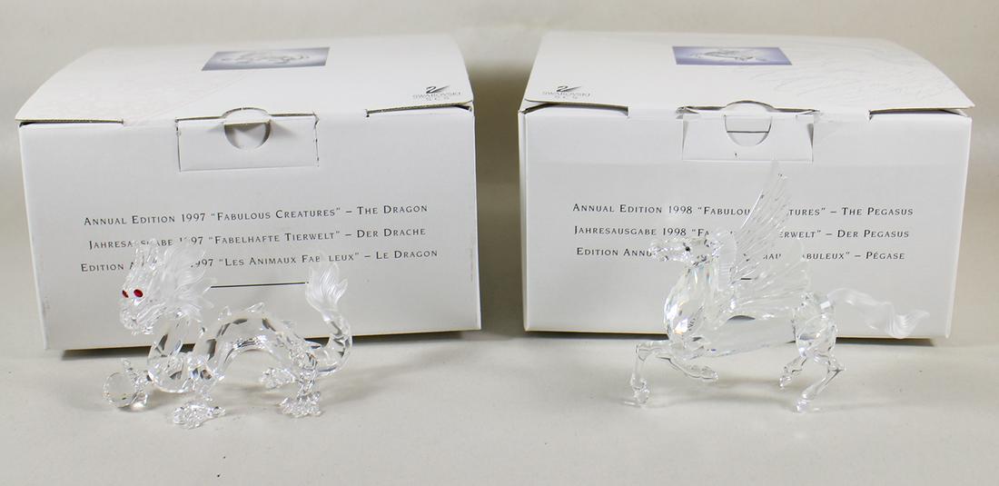 (2) SWAROVSKI FABULOUS CREATURES FIGURINES (1 of 3)