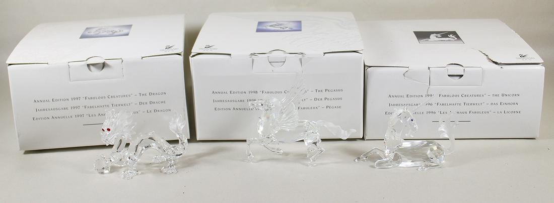 (3) SWAROVSKI FABULOUS CREATURES FIGURINES (1 of 4)