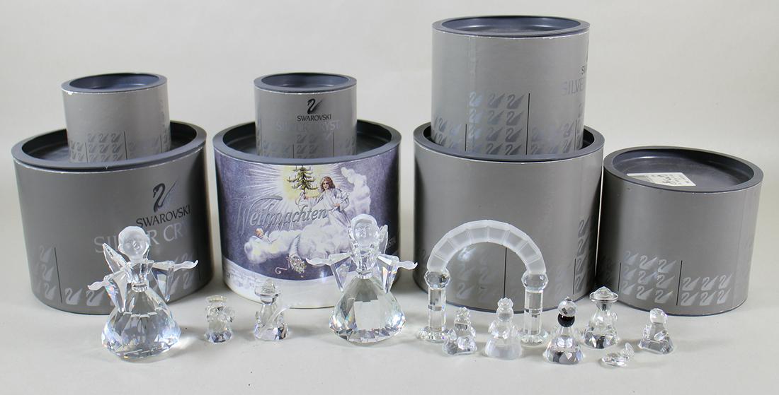 SWAROVSKI NATIVITY, ARCH, ANGELS & WISE MEN (1 of 4)