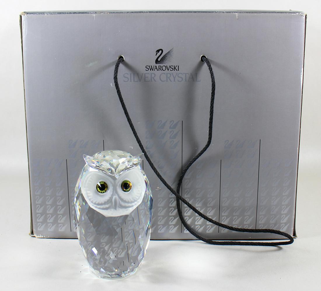 SWAROVSKI LARGE OWL FIGURINE (1 of 3)