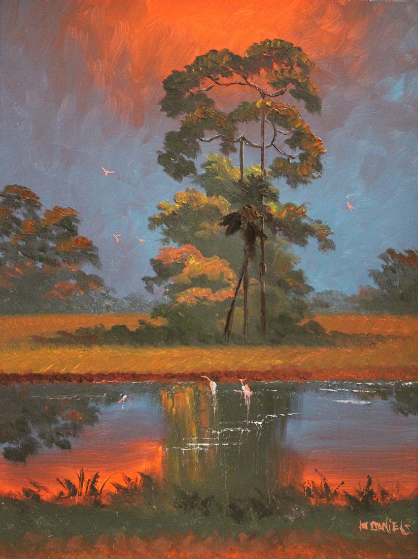WILLIE DANIELS HIGHWAYMEN PAINTING (1 of 5)