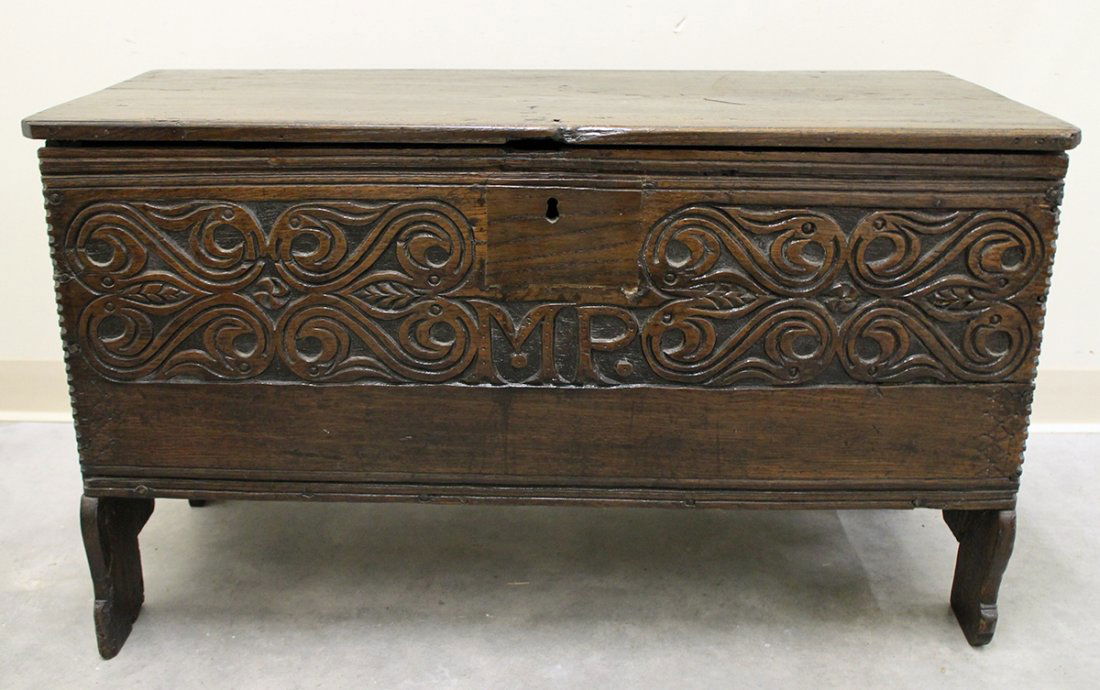 18TH CENTURY CHEST (1 of 5)