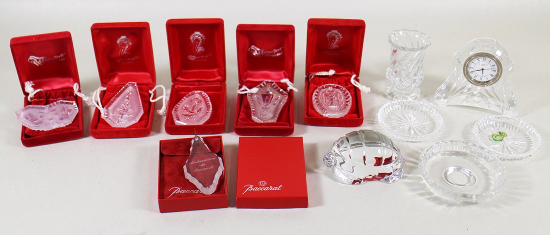 WATERFORD & BACCARAT CRYSTAL COLLECTION (1 of 4)