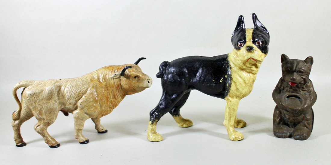 (3) CAST IRON BANKS (1 of 3)