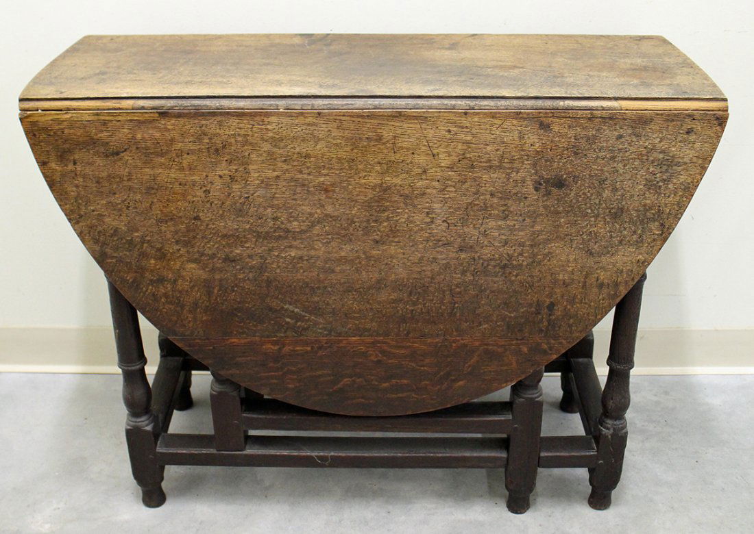 18TH CENTURY GATE LEG TABLE (1 of 4)
