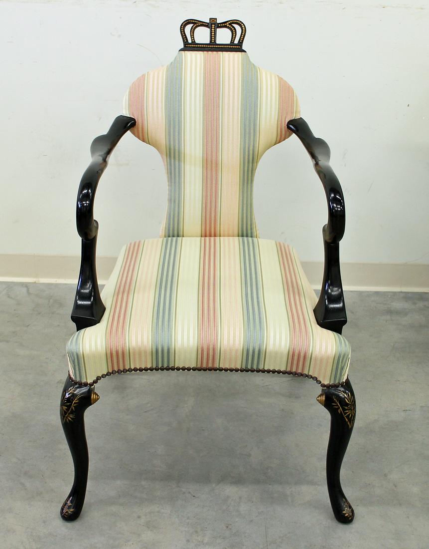 BAKER QUEEN ANNE STYLE CHAIR # 5139 (1 of 3)