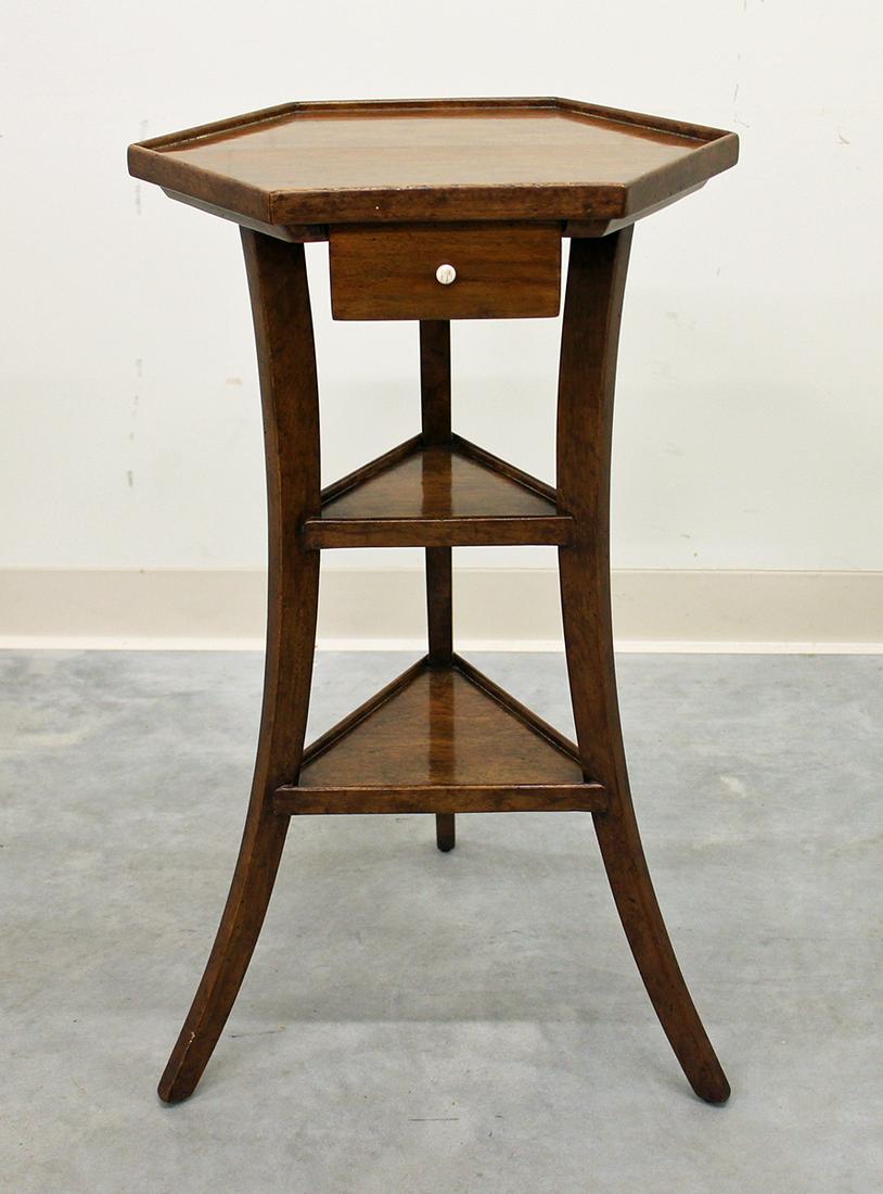 JERRY PAIR WINDSOR HEXAGON TABLE (1 of 2)