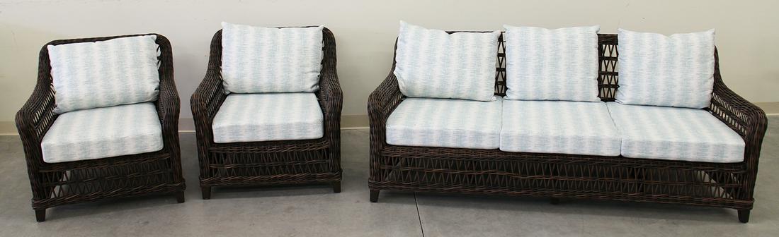 3 PC JANUS ET CIE ARBOR SOFA & CHAIRS (1 of 4)