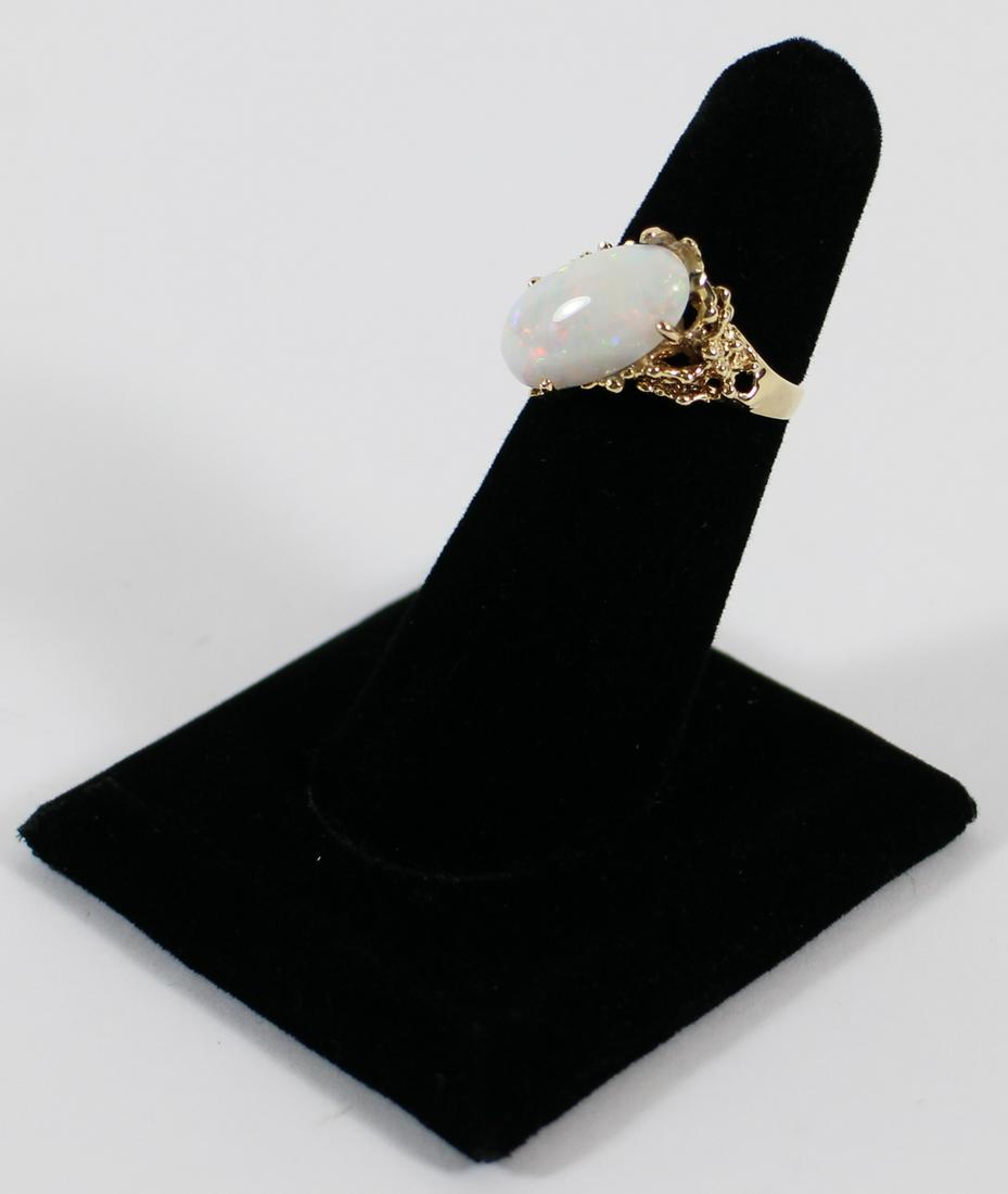 VINTAGE 14K AUSTRALIAN OPAL RING (1 of 3)