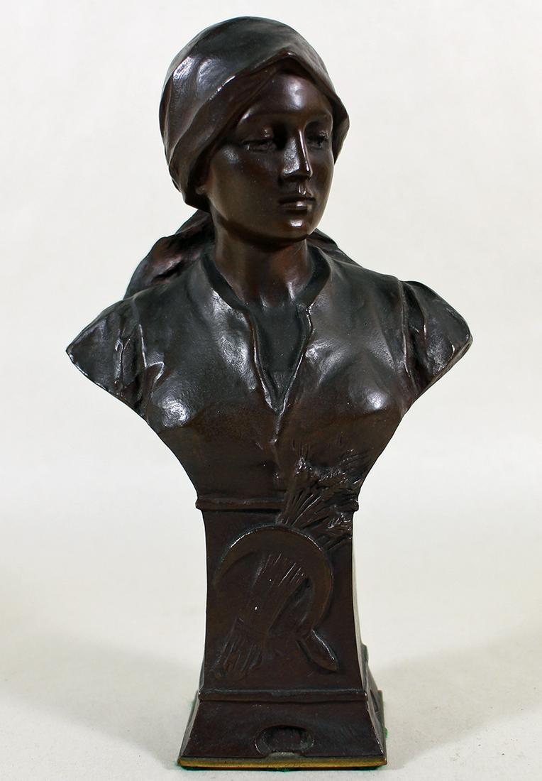 HANS MULLER BRONZE BUST (1 of 3)