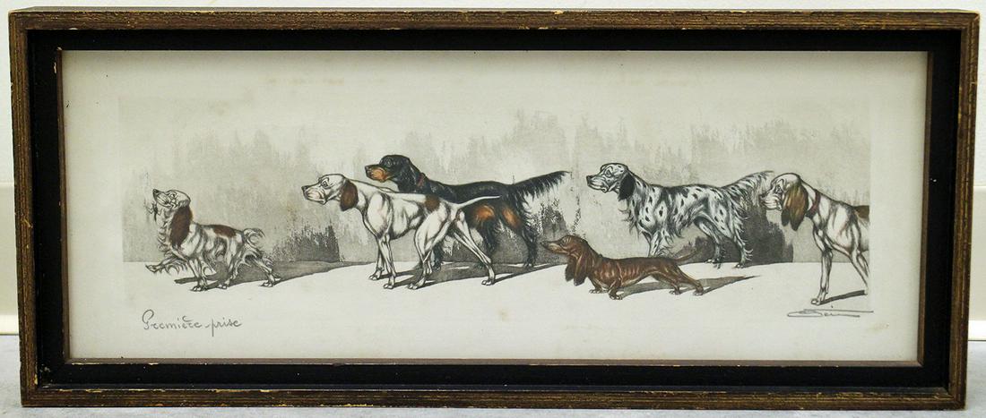 BORIS O'KLEIN DOGS ETCHING (1 of 3)