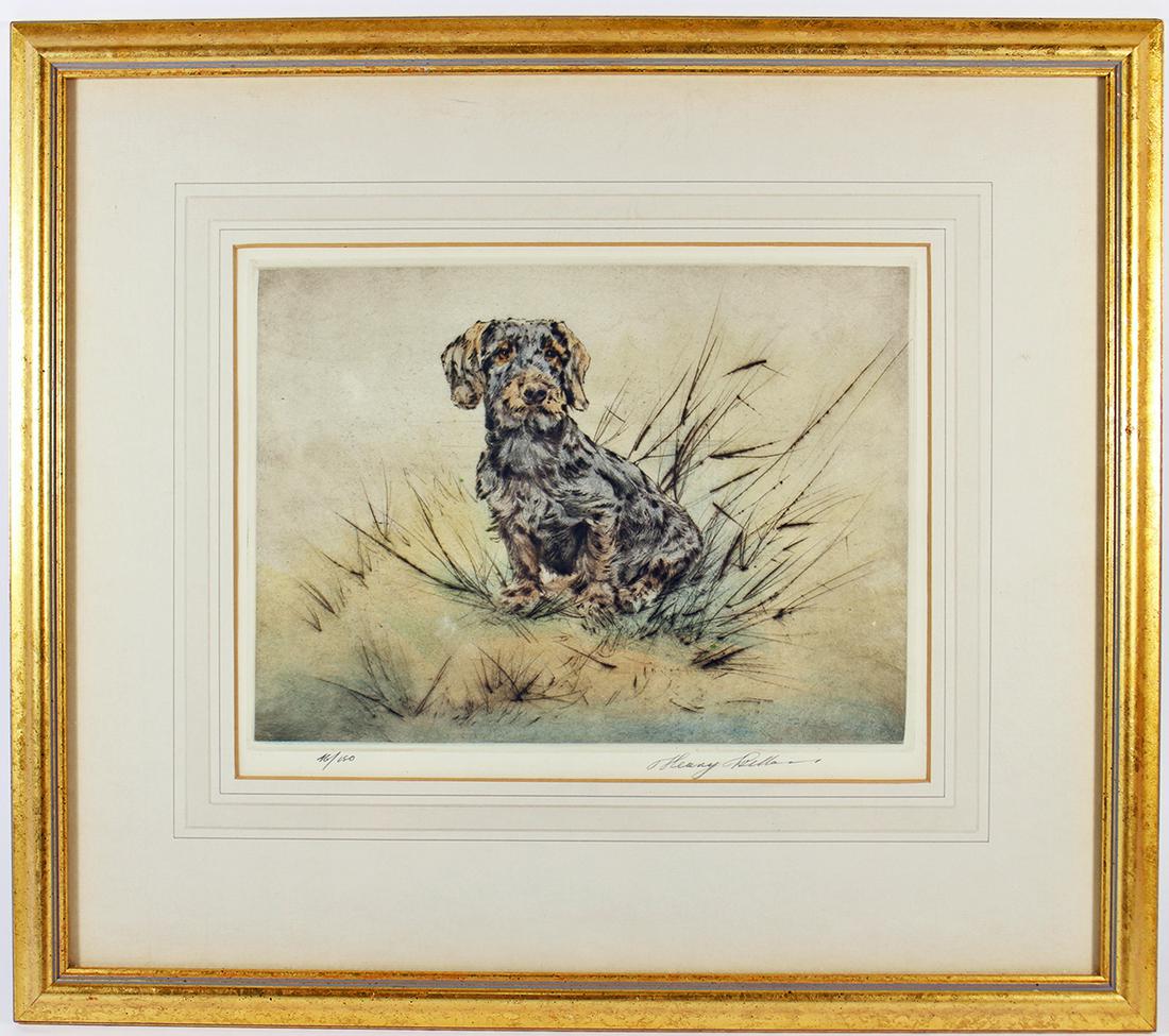 HENRY WILKINSON DACHSHUND ETCHING (1 of 2)