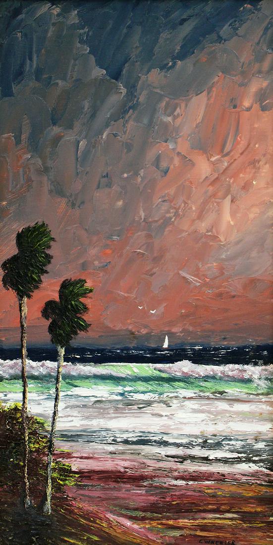 CHICO WHEELER FLORIDA BEACH HIGHWAYMEN PAINTING (1 of 4)