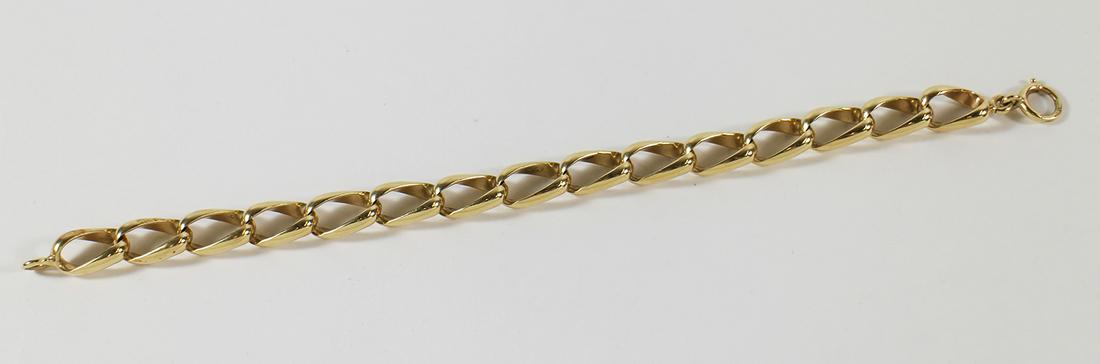 14K GOLD LINK BRACELET (1 of 2)