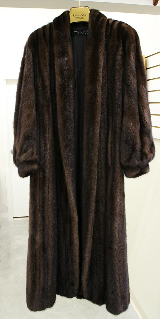 FULL LENGTH MINK COAT (1 of 2)