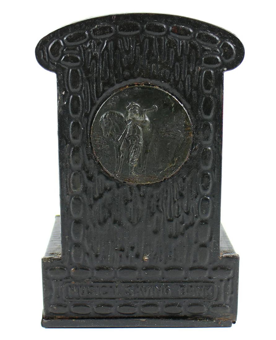 1920 SWISS MUSICAL MECHANICAL SAVINGS BANK (1 of 4)