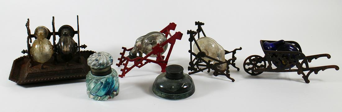 DOUBLE SNAIL TILTING INKWELL COLLECTION (1 of 4)